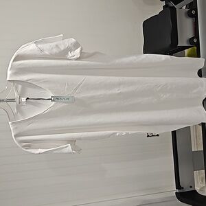 Simple white tshirt dress